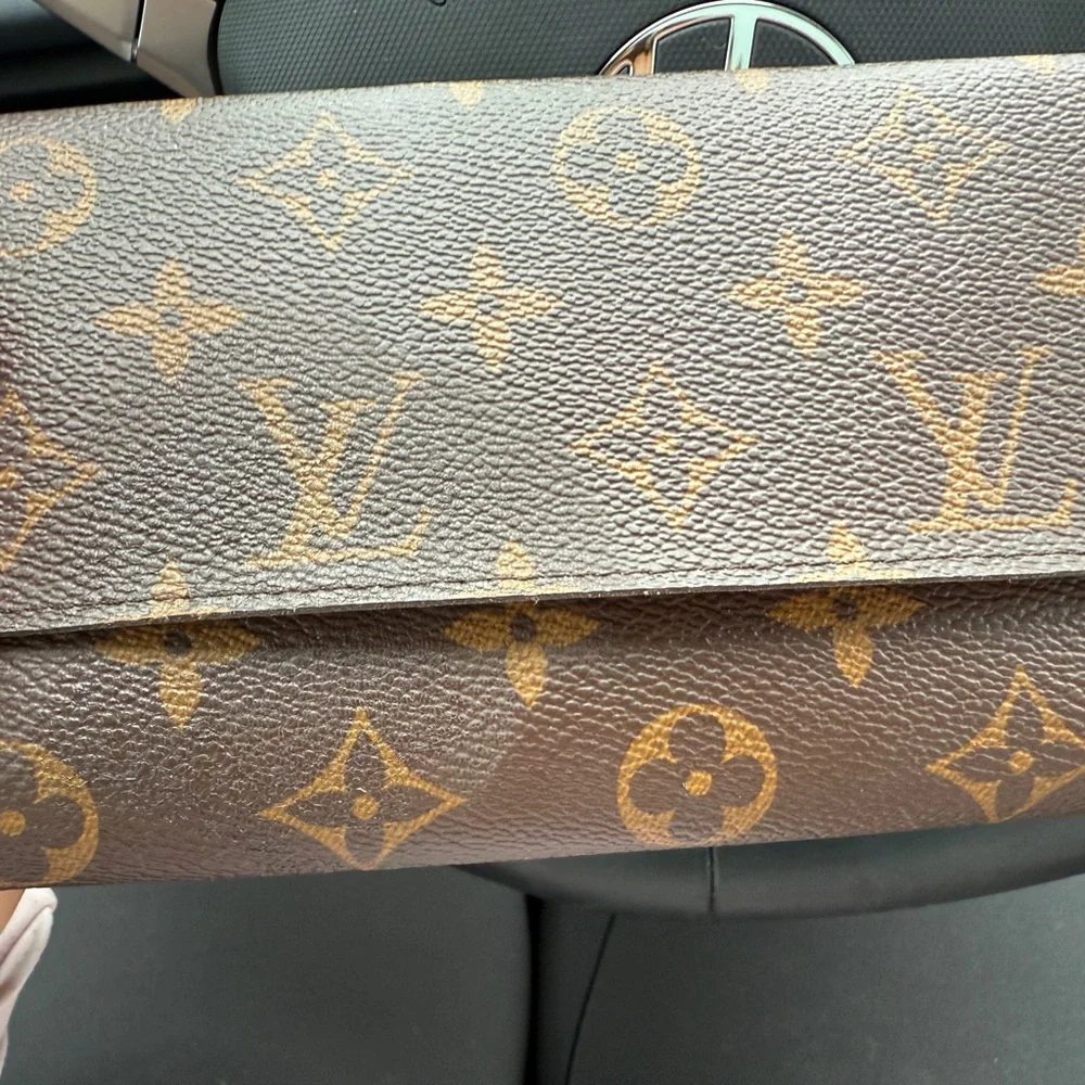 Louis Vuitton Brown Monogram Clutch - Picture 12 of 14